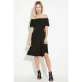 Robe sans manches MIDI Lady Off-The-Shoulder